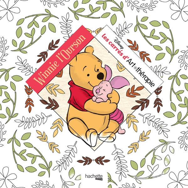 Art-thérapie ; les petits carrés : Winnie l'Ourson