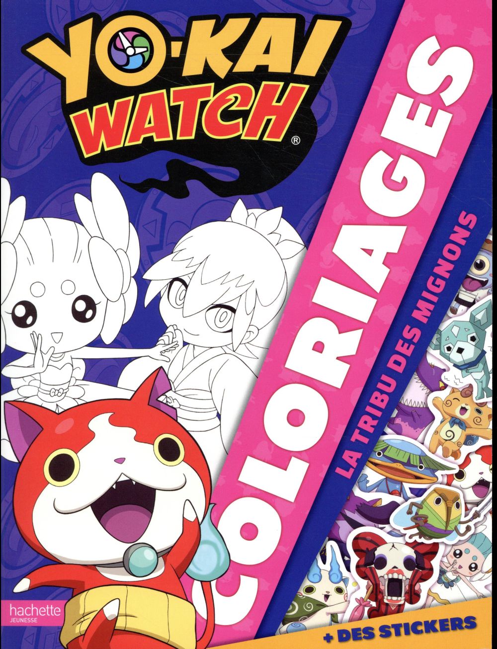 Yo-Kai Watch : la tribu des mignons ; coloriages