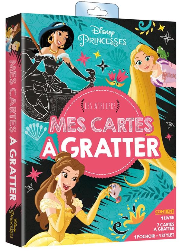 Les ateliers Disney : Disney Princesses : mes cartes à gratter
