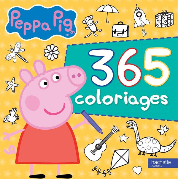 Peppa Pig : 365 coloriages