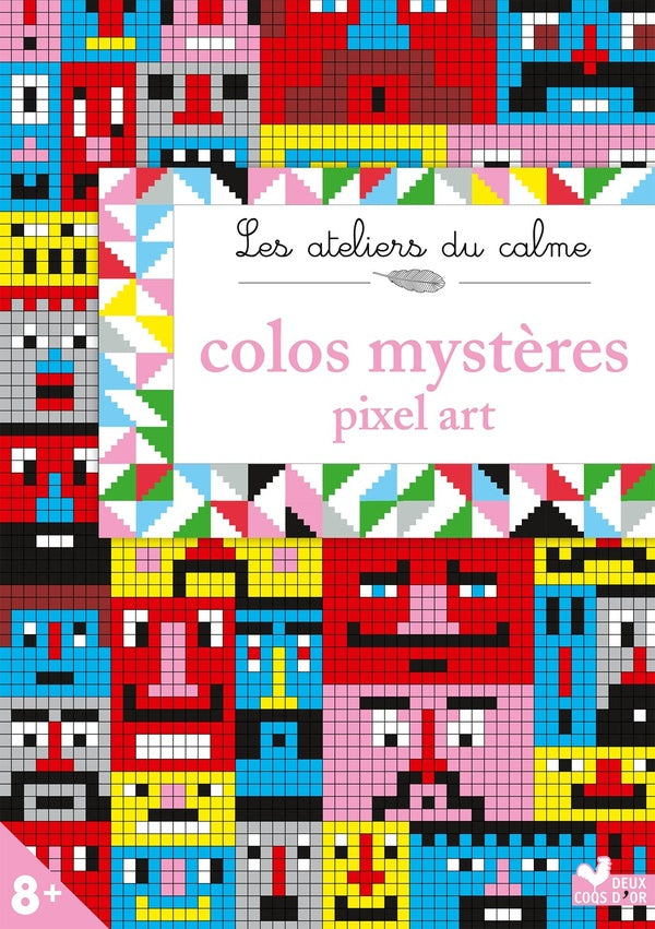 Les ateliers du calme : colos mystères pixel art