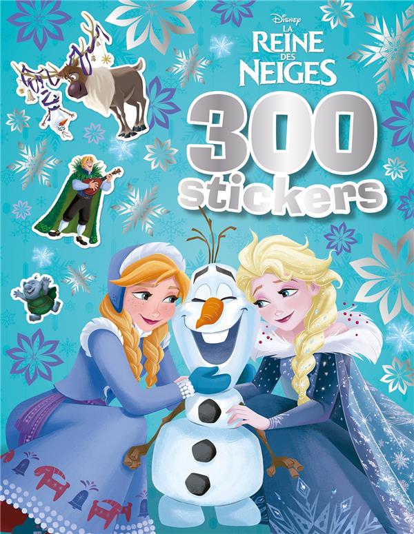 300 stickers : La Reine des Neiges : spécial hiver