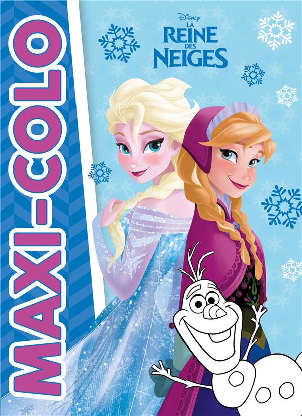 Maxi colo : La Reine des Neiges : maxi colo