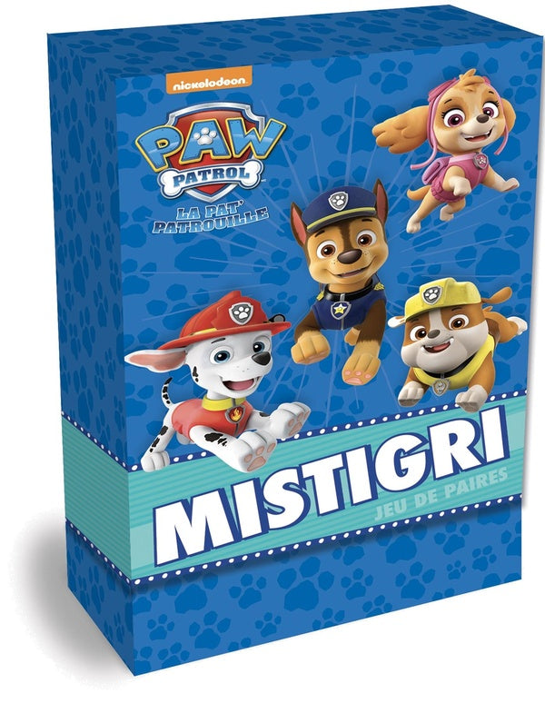 La Pat'Patrouille : boîte de cartes ; Mistigri