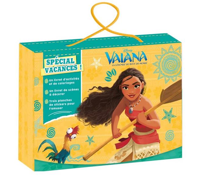 Vaiana, la légende du bout du monde : valisette, spécial été