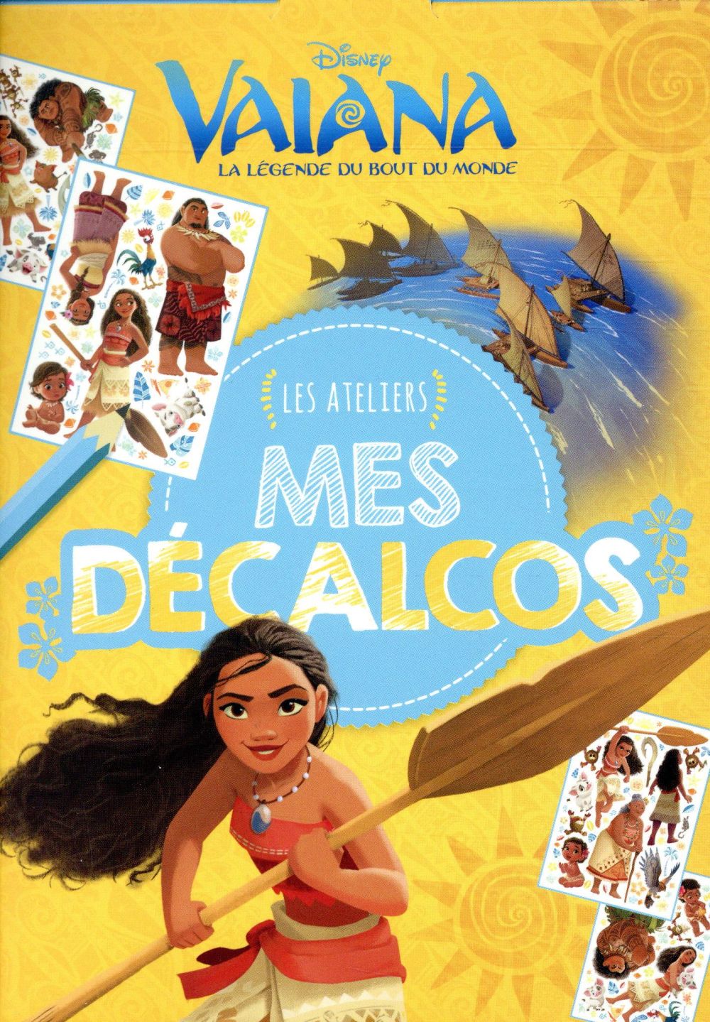 Les ateliers Disney : Vaiana, la légende du bout du monde : mes décalcos