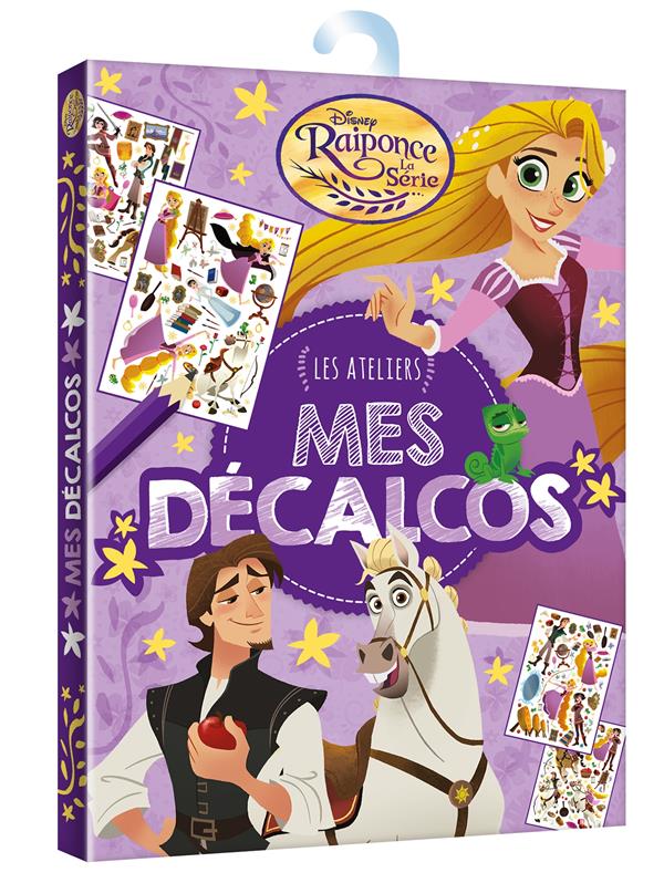 Les ateliers Disney : Raiponce : mes décalcos