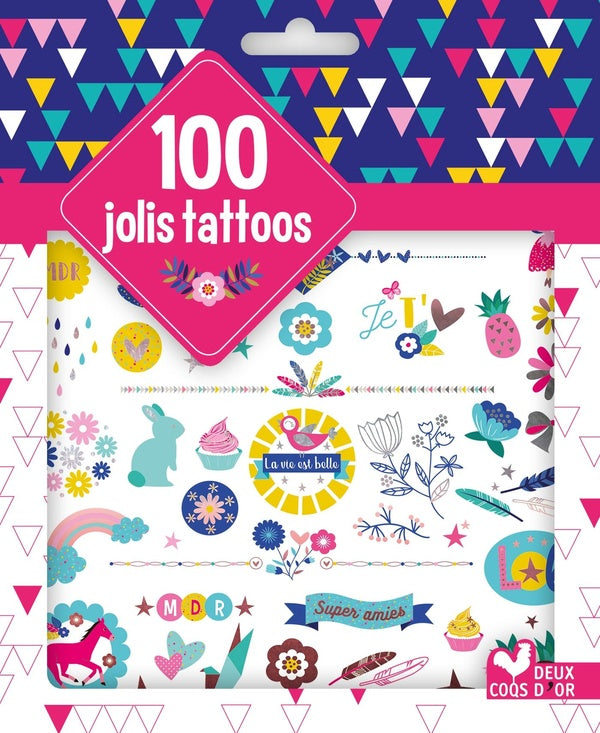 GOMMETTES : 100 jolis tattoos
