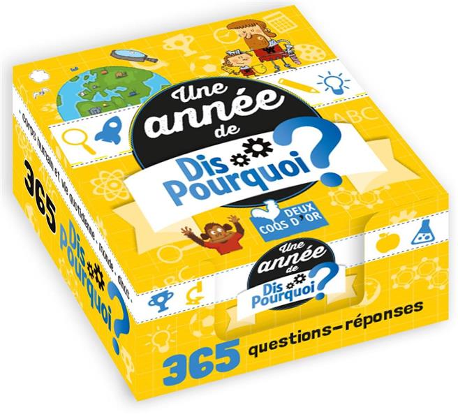 Une année de dis pourquoi