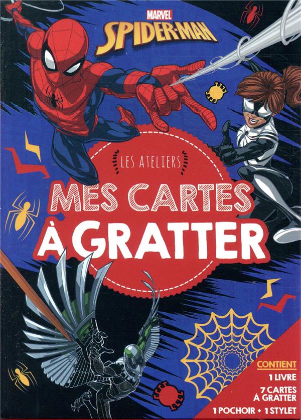 Les ateliers Disney : Spider-Man : mes cartes à gratter