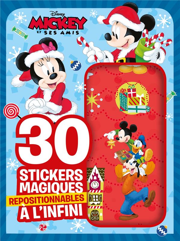 Mickey et ses amis - top départ : 30 stickers magiques...