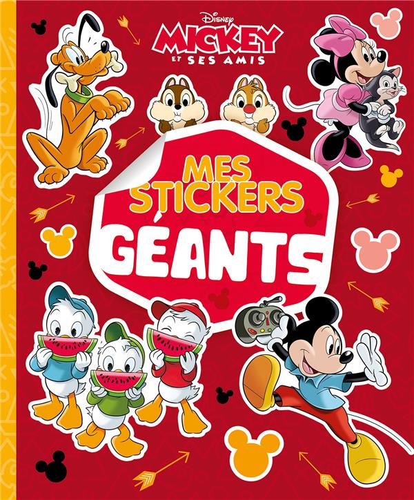 Mes stickers géants : Mickey et ses amis