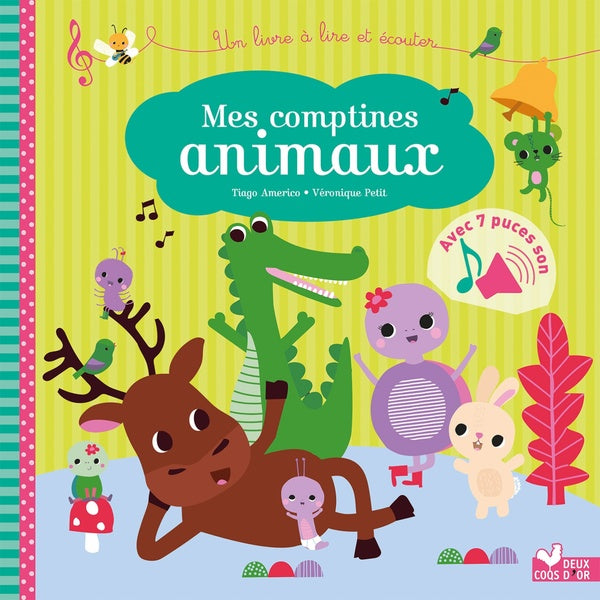 Mes petites comptines animaux ; livre sonore