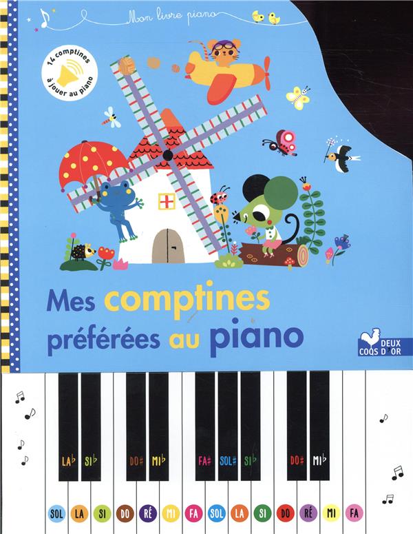 Mon livre piano ; 15 comptines
