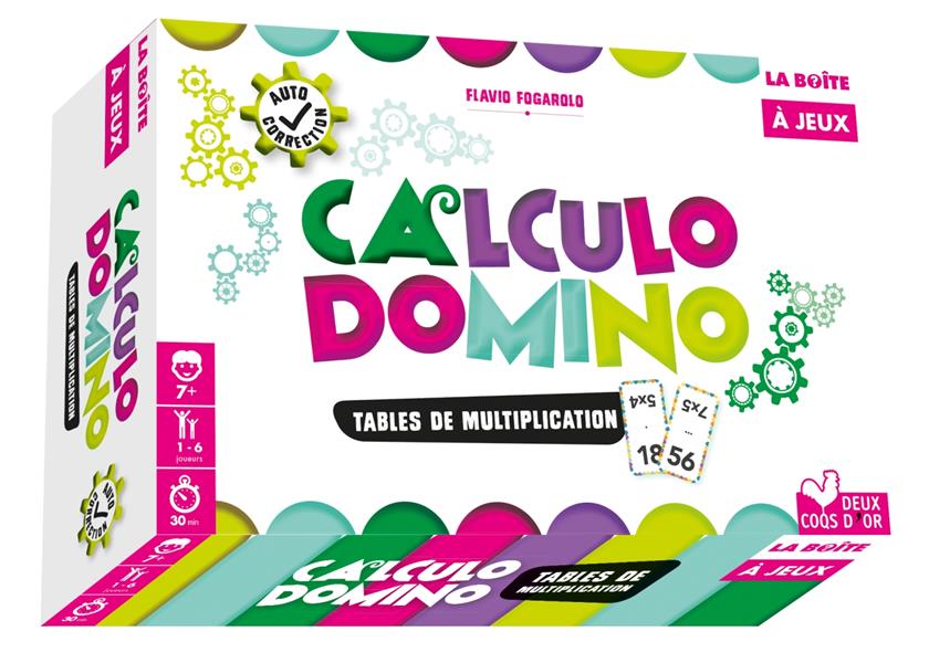 Calculo dominos ; tables de multiplication