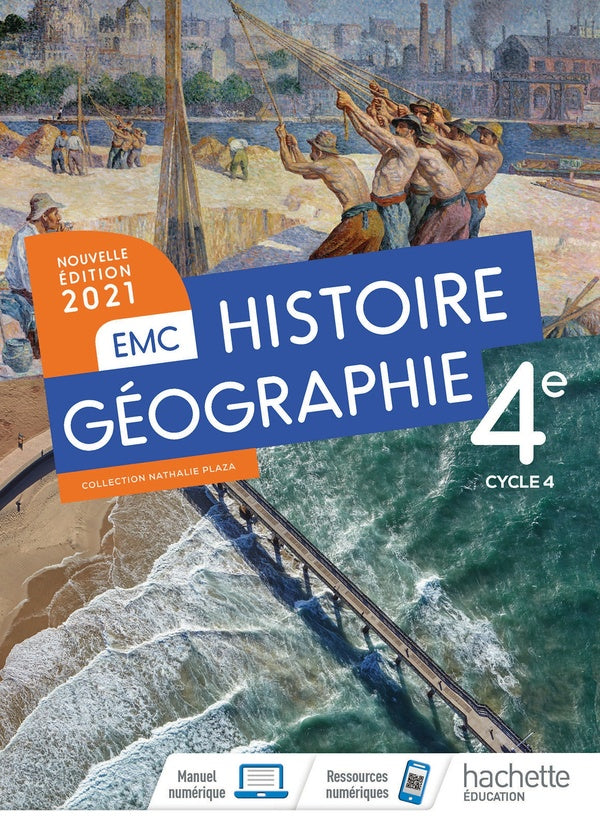Histoire-géographie-EMC ; 4e ; livre élève