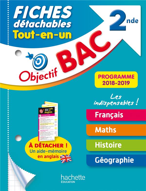 Objectif bac : fiches tout-en-un ; 2nde