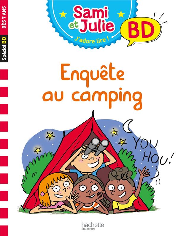 Sami et Julie BD : enquête au camping