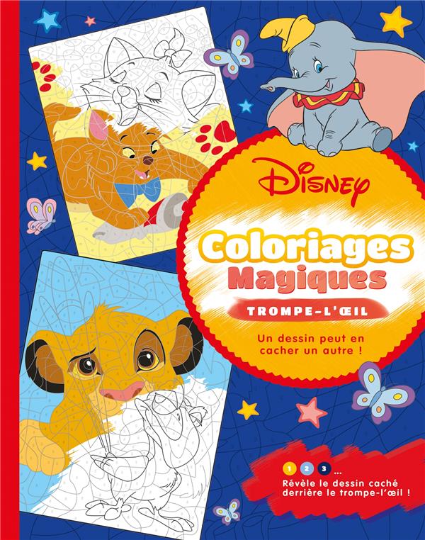 Coloriages magiques ; trompe l'oeil