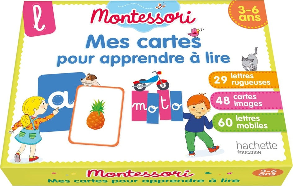 Montessori : mes cartes pour apprendre à lire