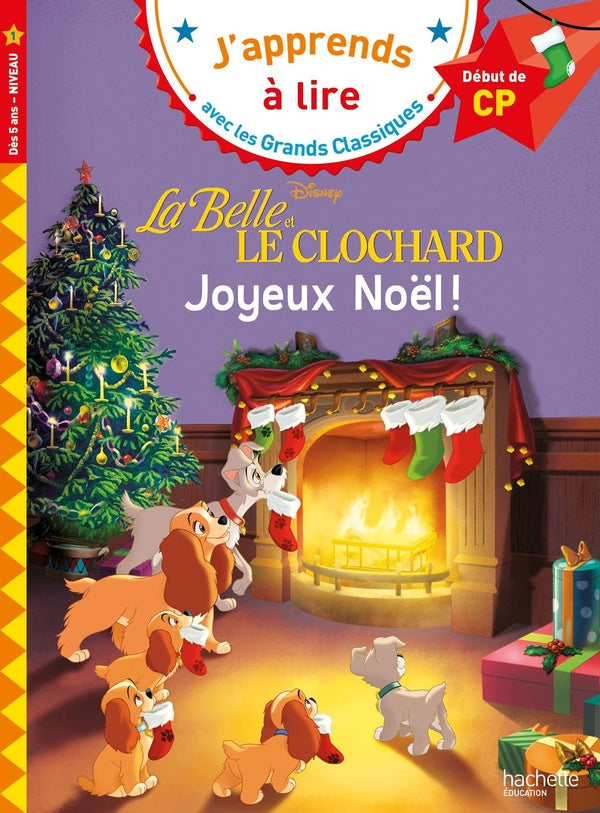 J'apprends à lire avec les grands classiques Disney : la Belle et le Clochard ; joyeux Noël !