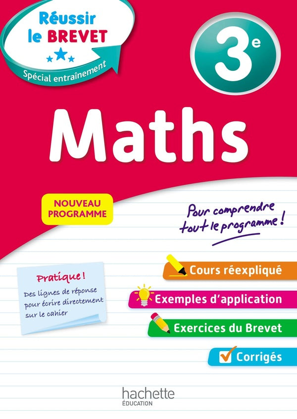 Réussir au collège : maths ; 3e (édition 2019)