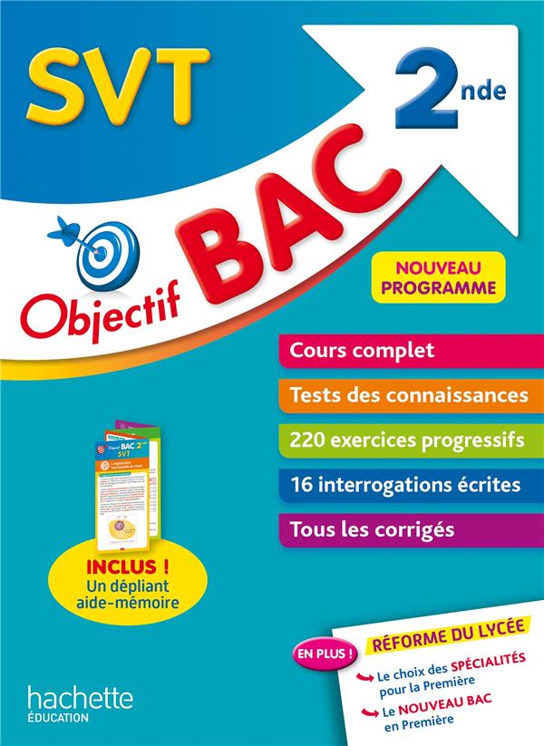 Objectif bac : SVT ; 2de