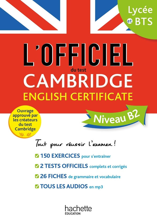 Le guide officiel du test cambridge english certificate (niveau B2)