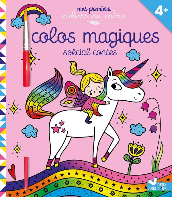 Colos magiques mondes féériques; avec pinceau