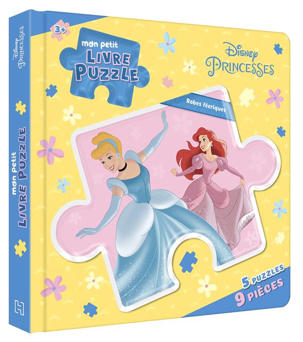 Disney Princesses : mon petit livre puzzle ; les robes de princesses