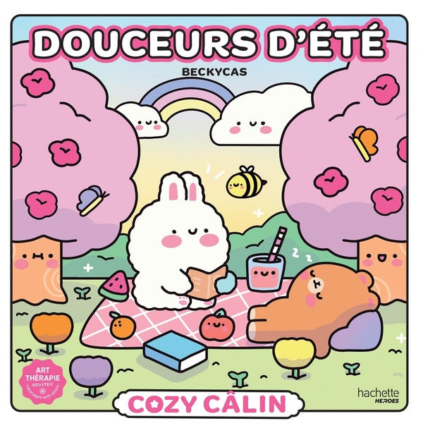Coffret cozy + peluche Lapin