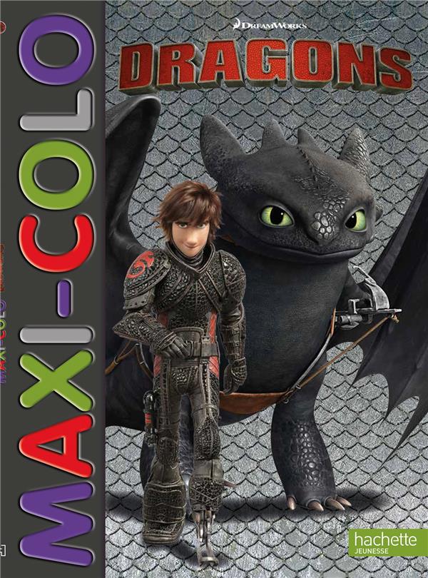 Maxi-colo : dreamworks - dragons