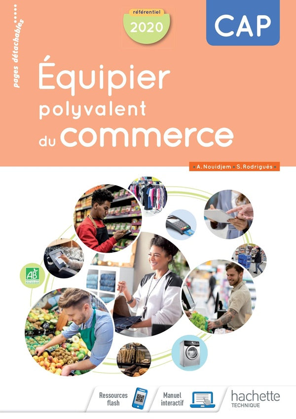 équipier polyvalent du commerce ; CAP ; cahier de l'élève (édition 2020)
