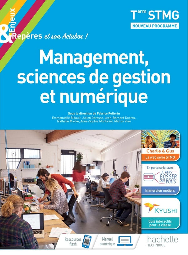 Enjeux et Repères Management, Sciences de gestion et numérique Term STMG - Livre élève - Éd. 2020