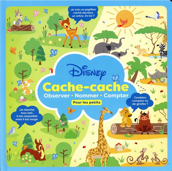 Cache-cache , observer, nommer, compter ; pour les petits