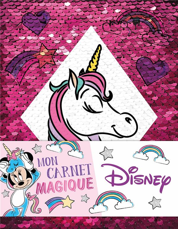 Minnie : carnet secret à sequins ; Minnie et la licorne