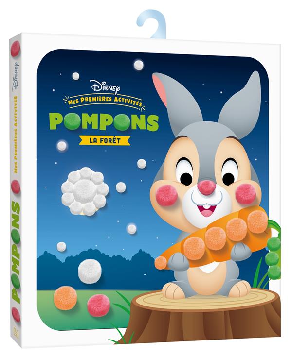 Disney Baby : mes premières activités ; pompons ; la forêt