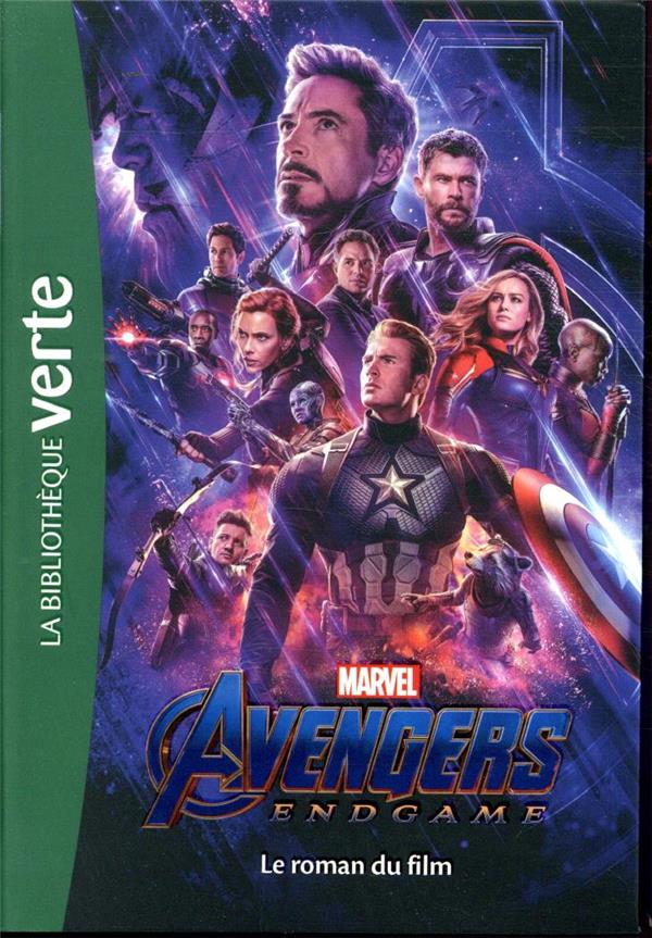 Bibliothèque Marvel Tome 22 ; Avengers : endgame ; le roman du film