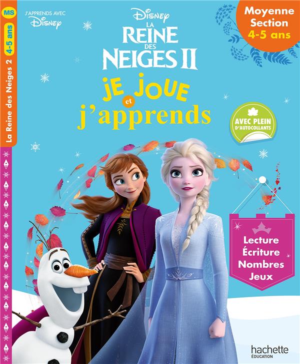 Je joue et j'apprends avec : la Reine des Neiges 2 ; MS