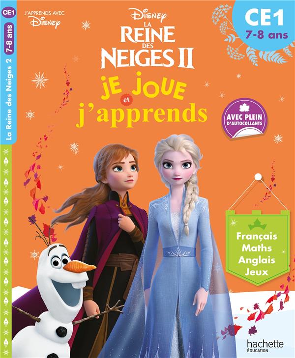 Je joue et j'apprends avec : la Reine des Neiges 2 ; CE1
