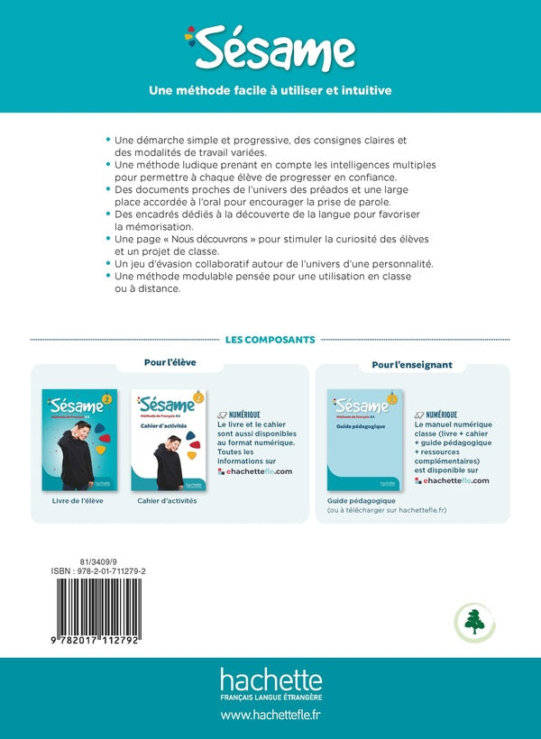 Sésame 2 : FLE ; Livre de l'élève ; A1