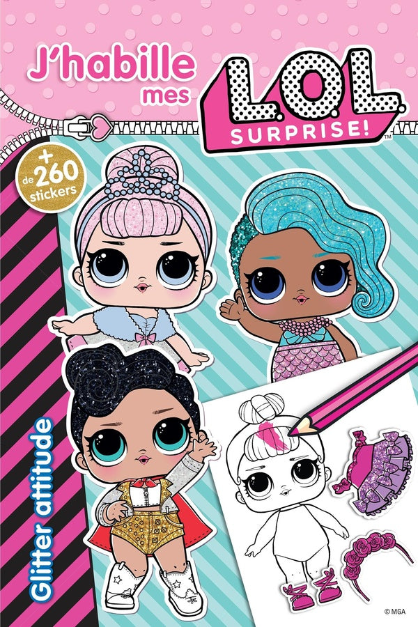 J'habille mes L.O.L. surprise ! ; glitter attitude
