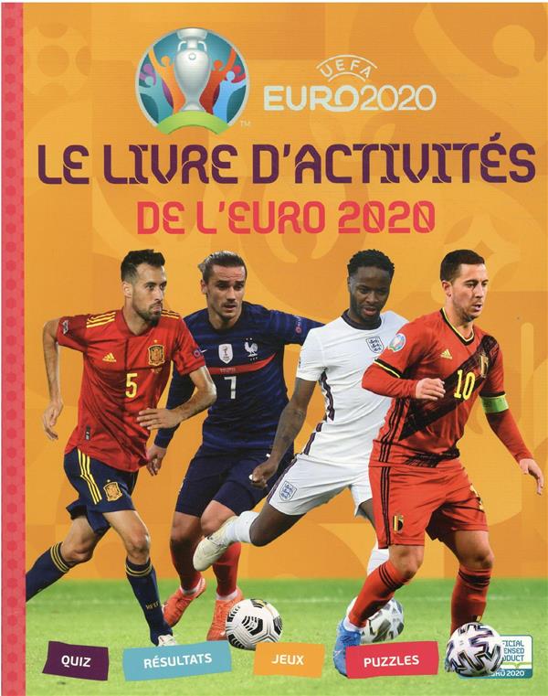 Le livre d'activités de l'Euro 2020
