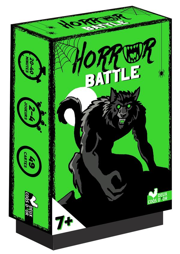 Horror battle ; jeu de cartes