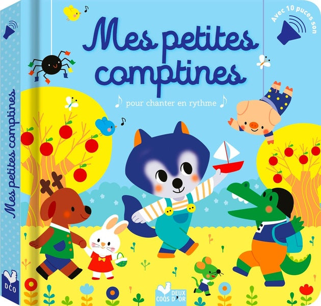 Mes petites comptines ; pour chanter en rythme