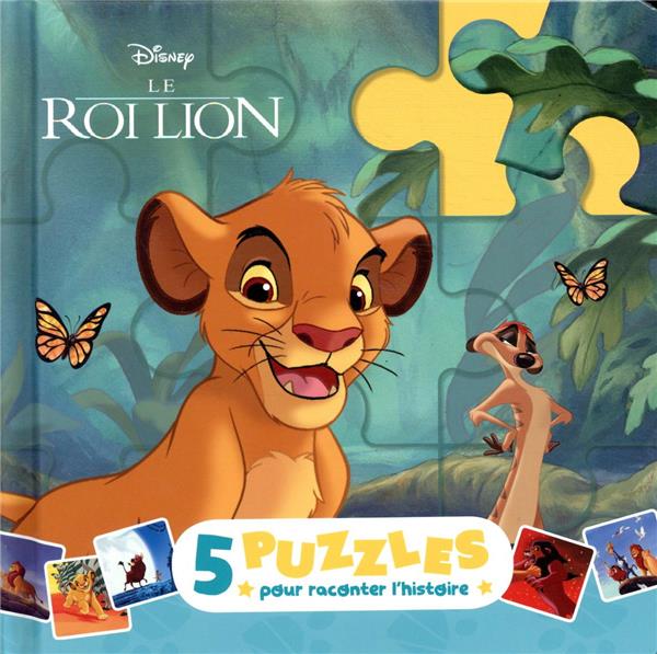 Le Roi Lion : 5 puzzles pour raconter l'histoire