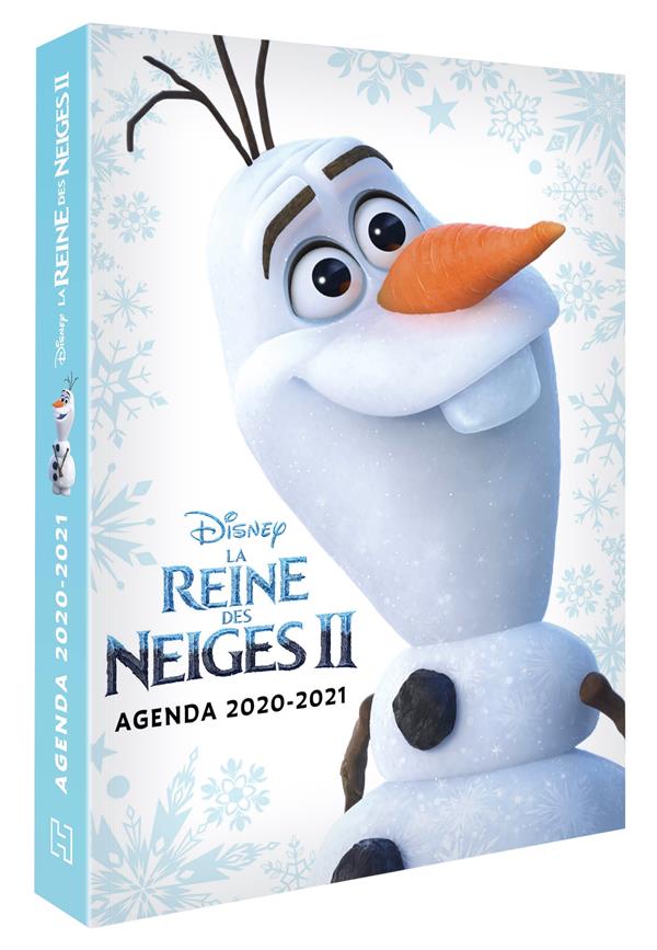 La Reine des Neiges 2 : agenda ; Olaf (édition 2020/2021)