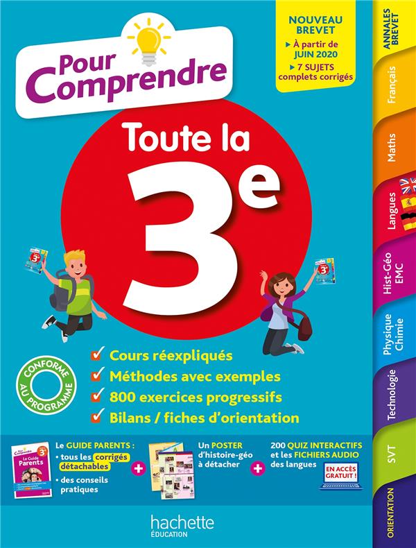 Pour comprendre toutes les matières
