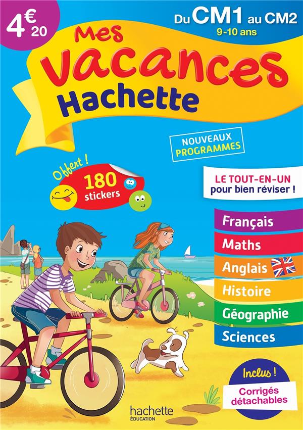 Mes vacances Hachette : du CM1 au CM2