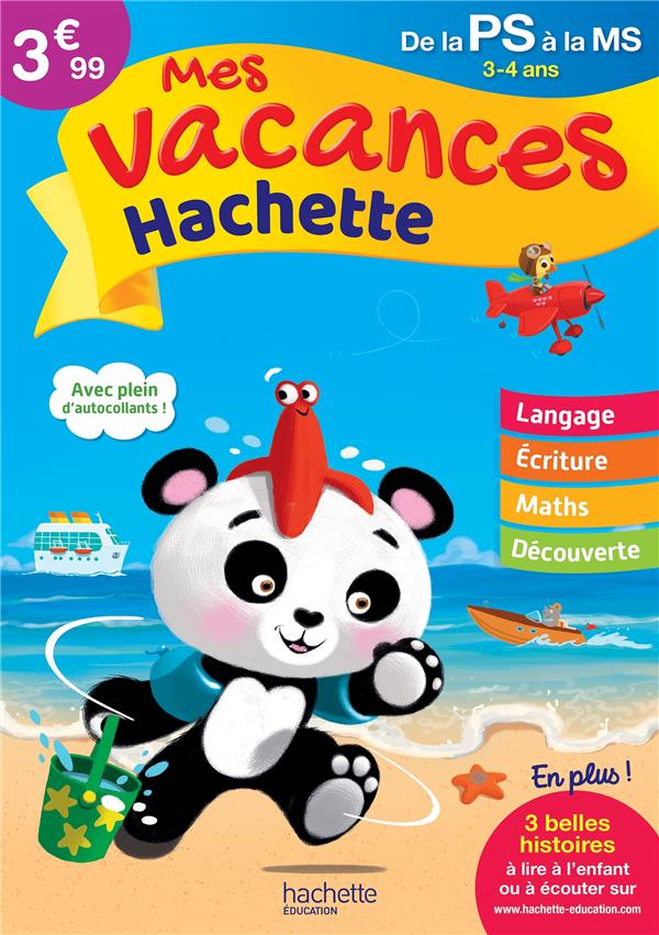 Mes vacances Hachette : de la PS à la MS